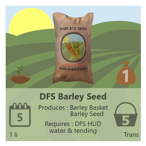 DFS Seeds (Dirt Fields) Digital Farm System