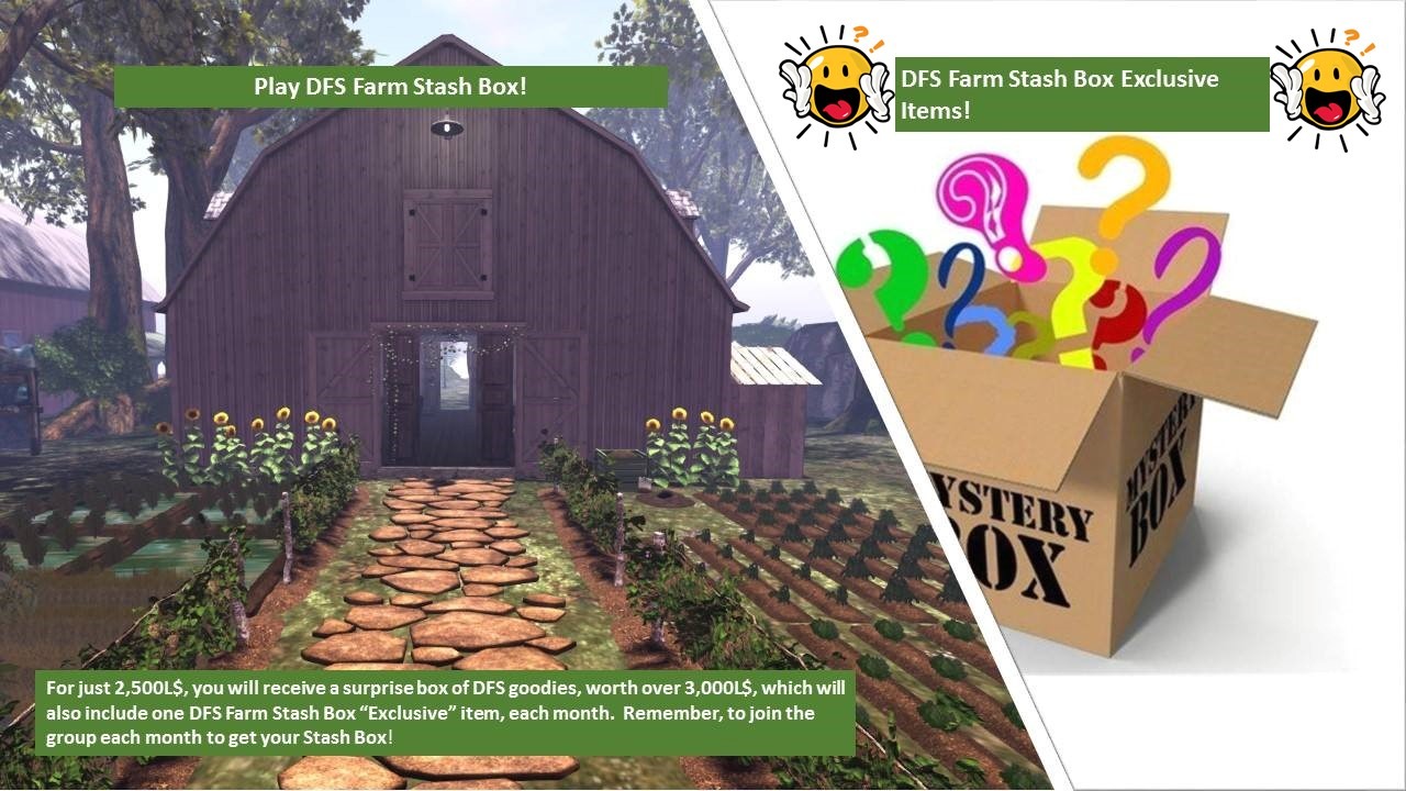 TIME TO GET YOUR AUGUST DFS FARM STASH BOX! – Digital Farm System